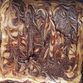 El cooksnap de Jennifer de Marroquín cuando hizo Brownies de cheesecake de naranja.