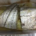 El cooksnap de Patrícia cuando hizo Corvina al horno con patatas.
