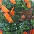 Cooksnap dari nia kurniawati untuk resep Sayur bayam wortel