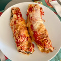El cooksnap de Cisca cuando hizo Tupper Saludable: Crepes Gratinados de Ricota y Hortalizas.