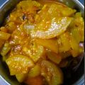 Radha का कुकस्नैप जब उन्होंने टिंडा की सब्ज़ी (tinda ki sabzi recipe in Hindi) बनाया था।