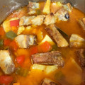 El cooksnap de Elena Zornoza cuando hizo Guiso de patatas con costillas de cerdo.