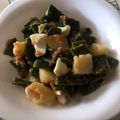 El cooksnap de Malcocinado cuando hizo Judías verdes con tomate natural rallado, un plato super saludable.