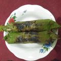 Cooksnap dari Puji Rezqi Mulasih untuk resep Nasi bakar ayam suwir kemangi