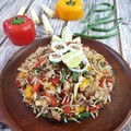 Asmita Rupani का कुकस्नैप जब उन्होंने फ्राईड राइस(Fried rice recipe in hindi) बनाया था।