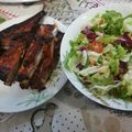 El cooksnap de Soraya (Con gusto y Salero) cuando hizo Costilla de cerdo con salsa Barbacoa casera.