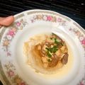 Cooksnap dari Dapur mama JJ untuk resep Nasi Tim Ayam Jamur