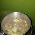 รูป Cooksnap ของ ผู้สาว ขาเลาะ เมื่อเขาทำ แกงจืดวุ้นเส้นผักกาดขาว