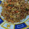 Cooksnap dari Elvina Loisa untuk resep Bakmie goreng sayur sehat - menu si kecil 1th+