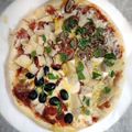 El cooksnap de milano cuando hizo Pizza 4 estaciones 🇮🇹.