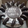 Cooksnap dari Tari Iluk untuk resep Oreo Birthday Cake Base Brownies Kukus