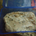 El cooksnap de Griselda! cuando hizo Dip de queso crema y ciboulette (o verdeo).