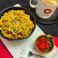 Anjana Sahil Manchanda का कुकस्नैप जब उन्होंने स्पाइसी चीज़ी वेज मैगी नूडल(spicy cheese veg maggi noodle recipe in hindi) बनाया था।