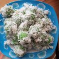 Cooksnap dari betty binsar untuk resep Klepon Tepung Beras Ketan no ribet