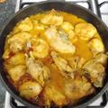 El cooksnap de Mari Carmen cuando hizo Pollo al chilindrón.