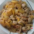 El cooksnap de Jesus Guerra Rodriguez cuando hizo Patatas con salchichas al vino.