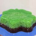 Cooksnap dari Catherine Lie untuk resep Puding Lumut Pandan Coklat
