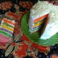 Cooksnap dari Amalia Prasetyarini untuk resep Rainbow Cake Kukus