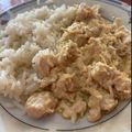 Cooksnap από daff στη συνταγή Κοτόπουλο στήθος αλά κρεμ με ρύζι
