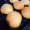El cooksnap de Dulce Cande cuando hizo Pan para hamburguesas.