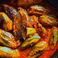 Sushmita Chakraborty's cooksnap of when they made শুদ্ধ নিরামিষ পটলের দোরমা (Sudho niramish potoler dorma recipe in Bengali).