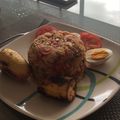 El cooksnap de Adriana Burbano Delgado cuando hizo Arroz con pollo 🥗🐔🇨🇴.