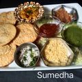 Sumedha Joshi's cooksnap of when they made चाट रेसिपी डाळ पकवान, काटोरी चाट (dal pakwan katori chaat recipe in marathi).