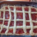 El cooksnap de Veronica Tejera cuando hizo Pasta frola de membrillo sin manteca.
