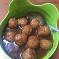 Cooksnap dari Fitri untuk resep Bola Daging Kecap *menu balita