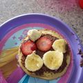 El cooksnap de Diana Martinez Ariza cuando hizo Pancakes / Panqueques.