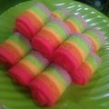 Cooksnap dari Ayume untuk resep Mini Rainbow Roll Cake