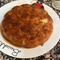 El cooksnap de Carmen Dolores Perdomo León cuando hizo Pudín de pan con manzana.