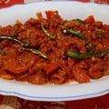 Laiba Usama's cooksnap of when they made Tomato and onion chutni.