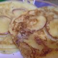 El cooksnap de Geri Cabrera cuando hizo Crepes de manzana.