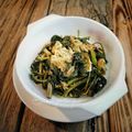 Cooksnap Nur Nadiah semasa beliau membuat Kangkong goreng belacan.