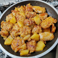 El cooksnap de Rosario Parraga Muñoz cuando hizo Pollo con piña agridulce estilo chino.