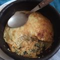 El cooksnap de Veronica Figueroa Segovia cuando hizo Budín o chupe de cochayuyo.