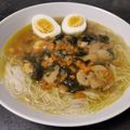 El cooksnap de noor cuando hizo Sopa de verduras con fideos estilo oriental.
