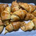 Kántor Kari Cooksnap-ja, amikor elkészítette a(z) Virslis-szezámos kifli receptet.