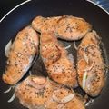 Cooksnap dari evi diana untuk resep Salmon Onion Simple Grill