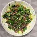 Chen Yi-Shuang 的 蒜炒番杏(甜菠菜) cooksnap