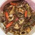 Cooksnap dari Nana Triana untuk resep Cumi Hitam Pedas Kental Surabaya