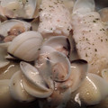 El cooksnap de xtapiasb cuando hizo Merluza en salsa verde con caldo de pescado.