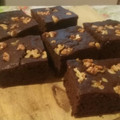 El cooksnap de angel cuando hizo Brownies con nueces.