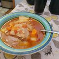 El cooksnap de Kristel Paz cuando hizo Estofado de pollo.