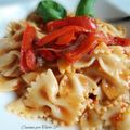 Cooksnap de Cucina per Tutti P sur la recette La crème poivrons au chèvre