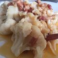 El cooksnap de Lucia Morado cuando hizo Coliflor con jamón en la olla gm g.
