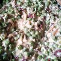 El cooksnap de Carmeta cuando hizo Guisantes salteados con jamón y huevo.