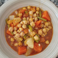 El cooksnap de Candi cuando hizo Olla gitana con garbanzos de bote.