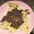El cooksnap de Heidy cuando hizo Chili con carne.